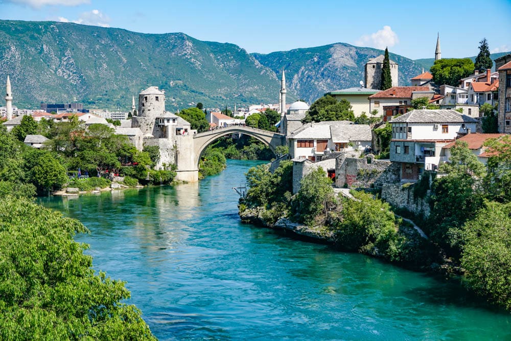 Stari Most in Mostar, Bosnia