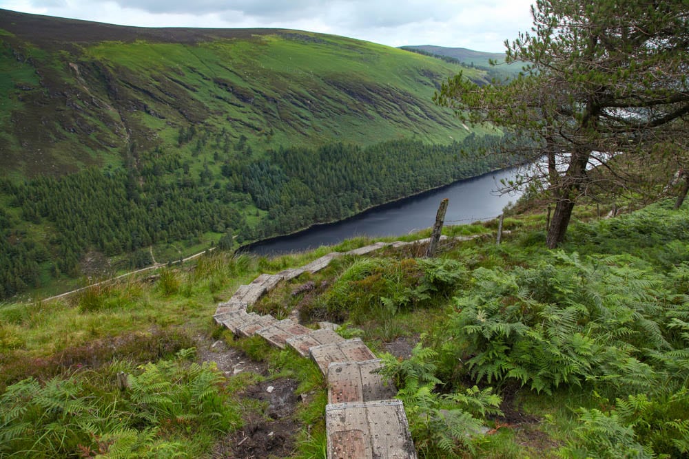 Hiking in Wicklow Mountains NP, Ireland