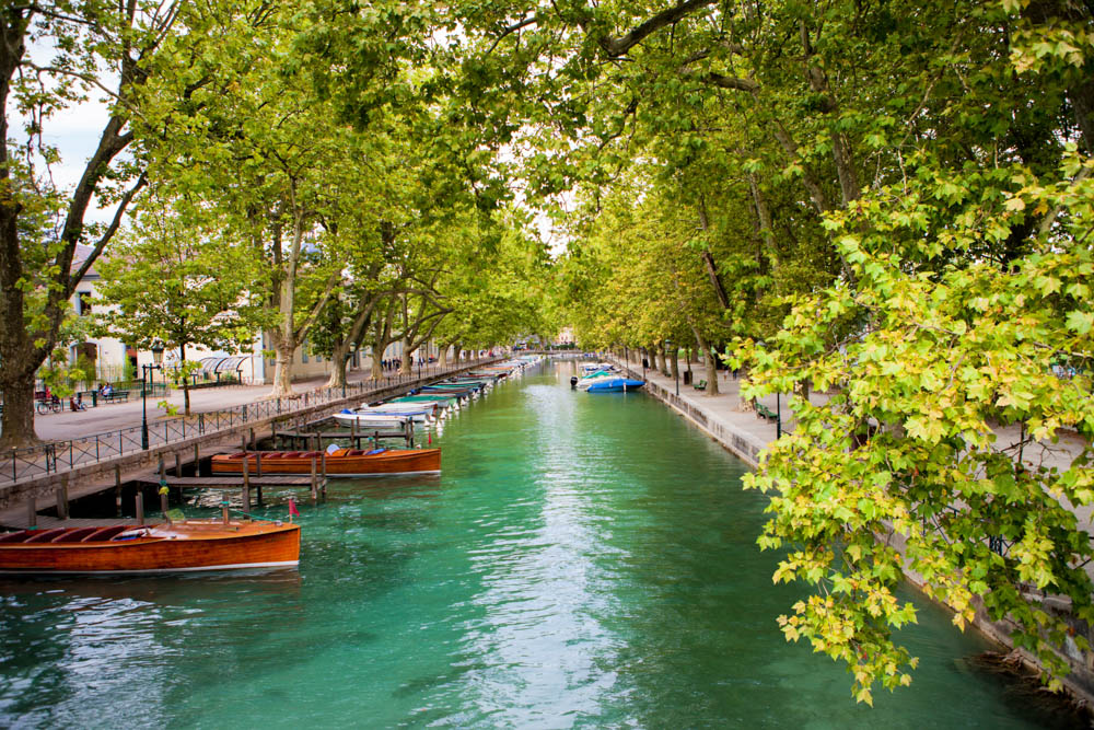 Canal in Annecy France