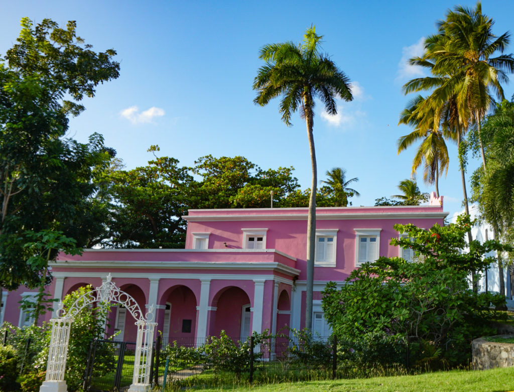 Casa Rosa in Old San Juan, Puerto Rico