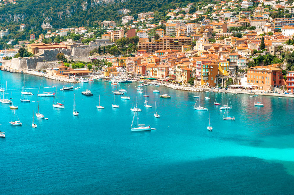 Villefranche on the French Riviera