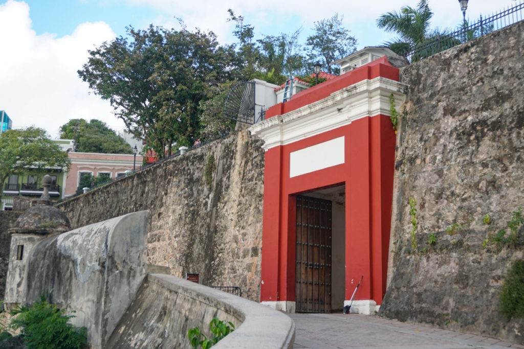 Old San Juan Gate in Puerto Rico