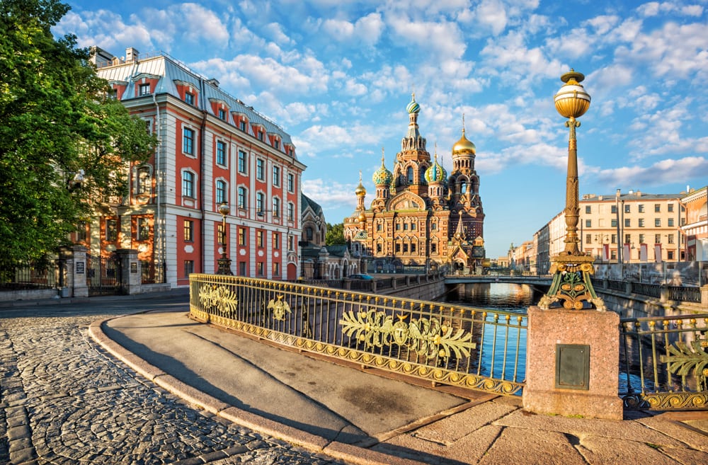 Saint Petersburg in Russia is one of the top cities to visit in Europe