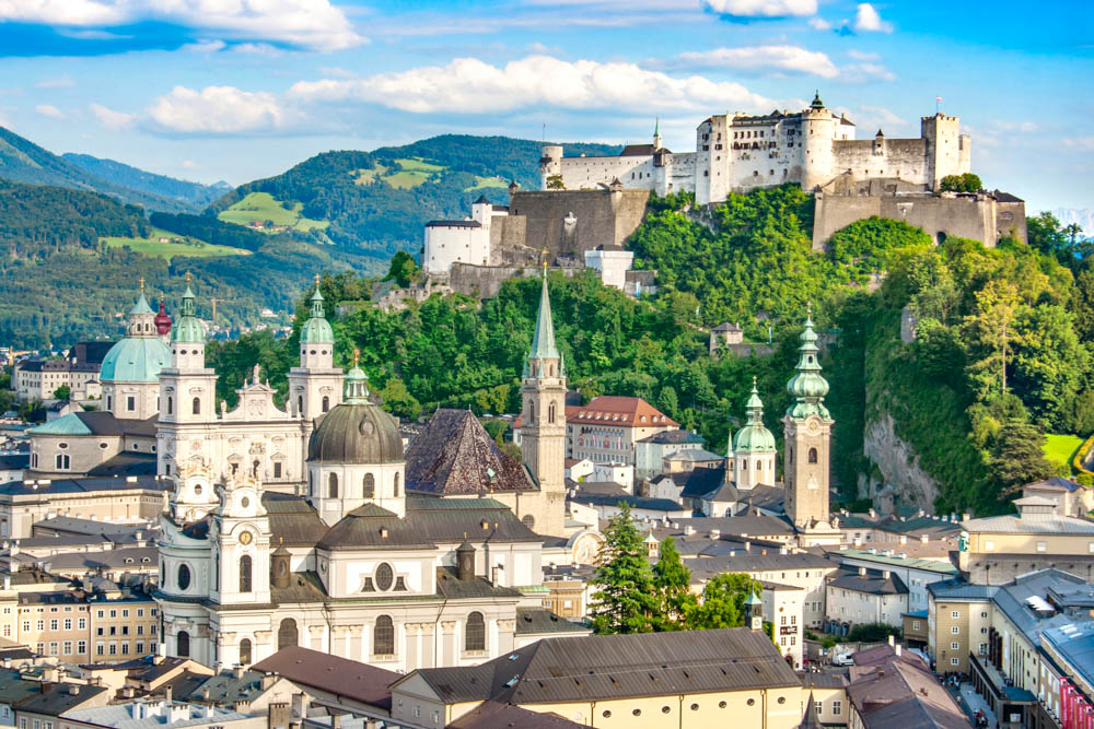 A view of Salzburg, Austria
