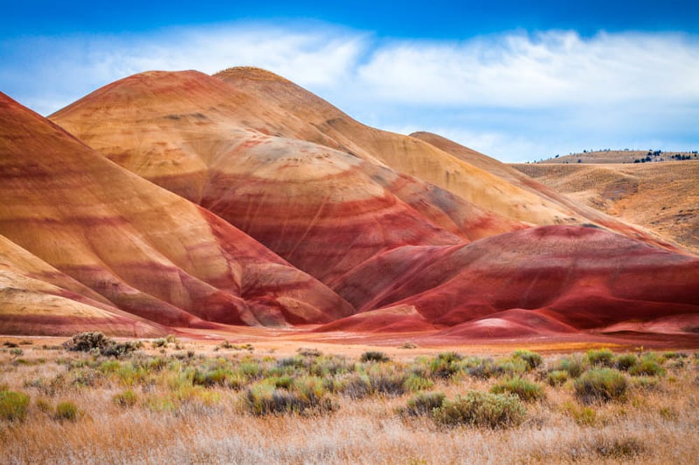 Painted Hills in Oregon