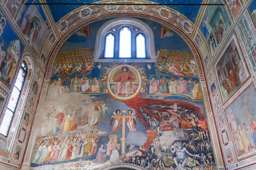 Scrovegni Chapel in Padua Italy