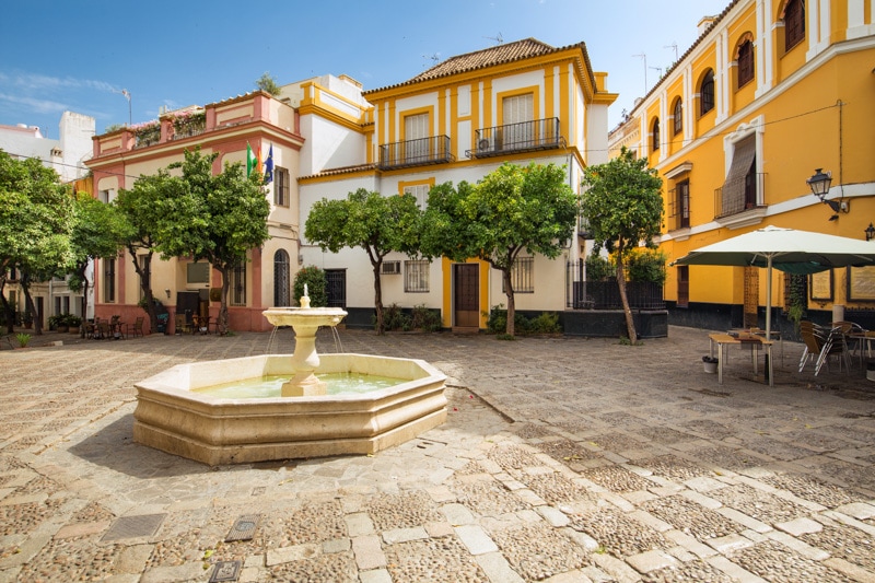 Barrio Santa Cruz Seville Spain