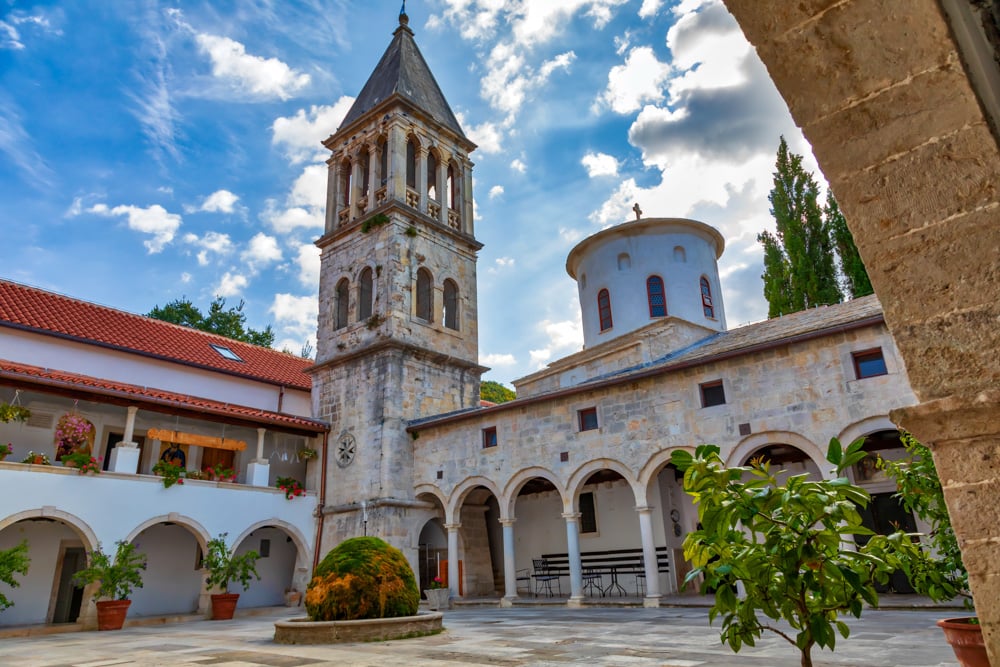 Krka Monastery in Croatia