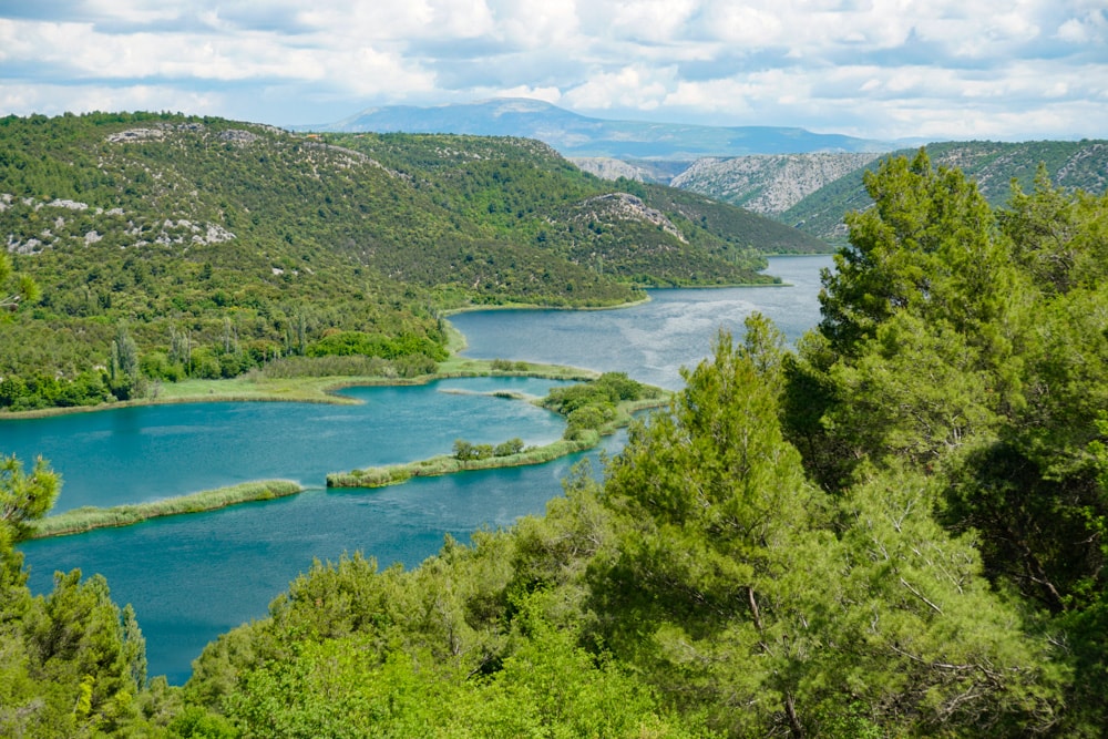 A view of the Krka River