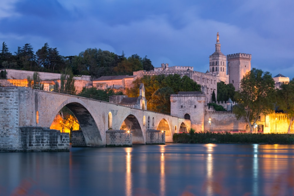 The Pont Saint-Bénézet in Avignon, France