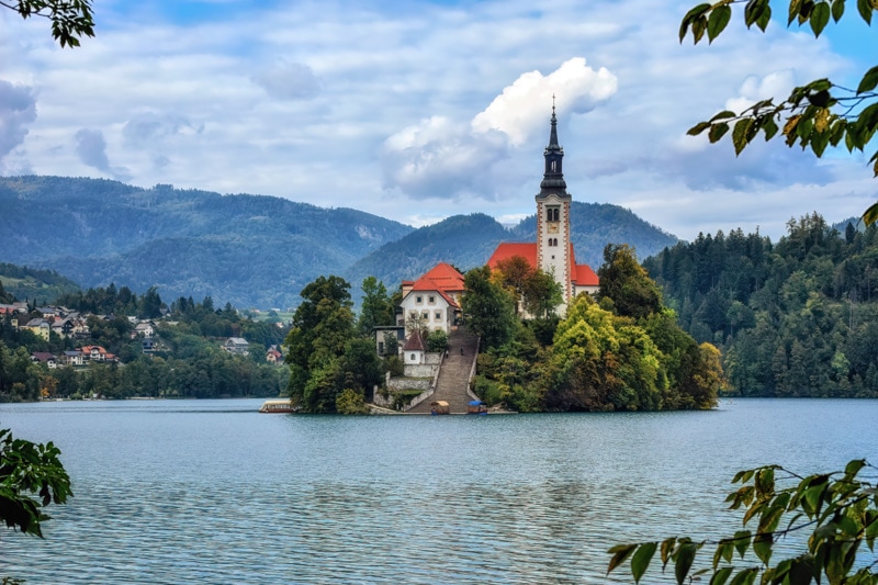 Church of the Assumption Bled Island Slovenia