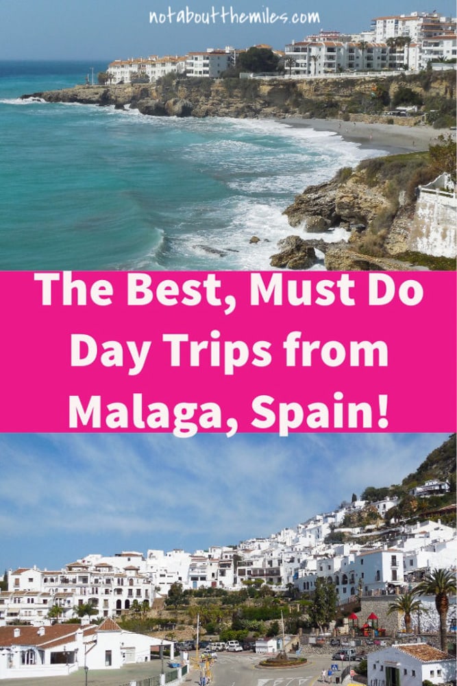 Discover the best day trips from Malaga, Spain! Visit historic cities and charming villages for the day!