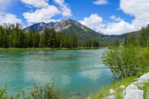 Lake Johnson Banff Alberta Canada