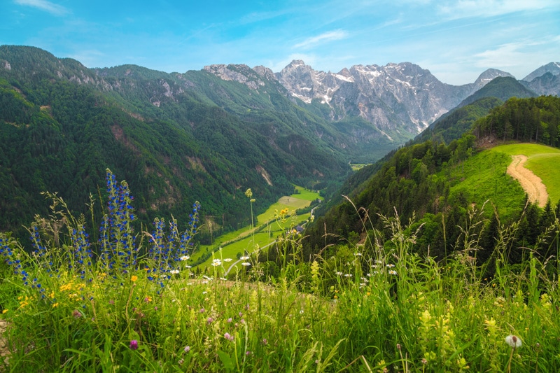Logar Valley in Slovenia
