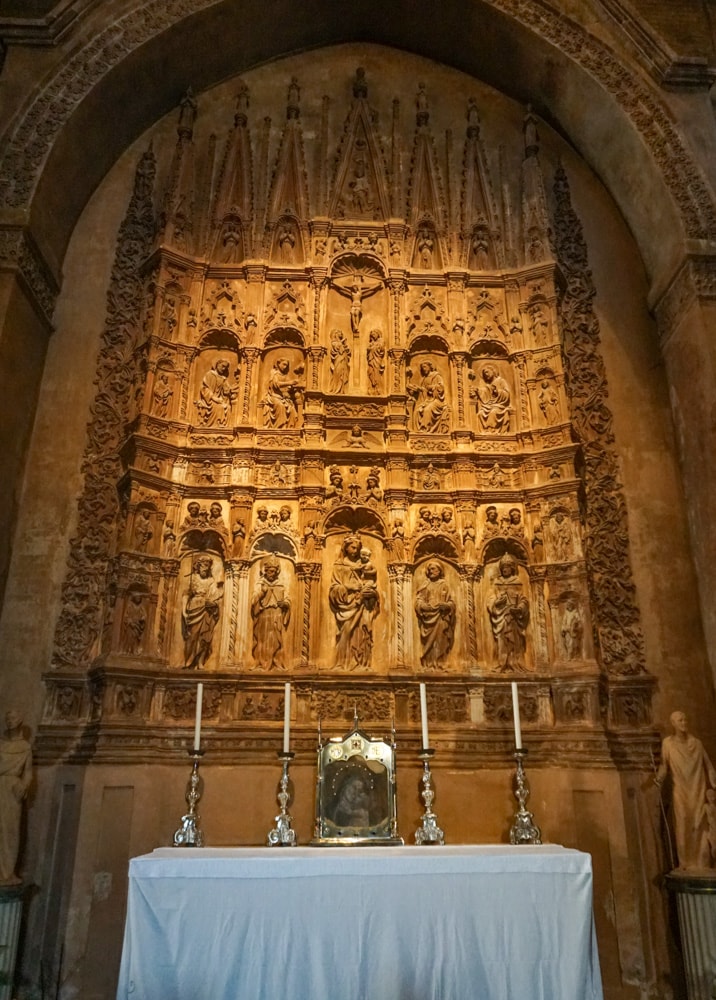 Interior of the Duomo in Modena, Italy