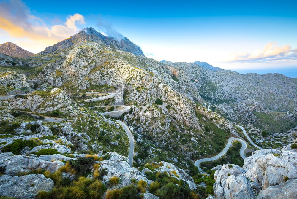 The Sa Calobra Road...Mallorca is one of the best road trips in Spain.