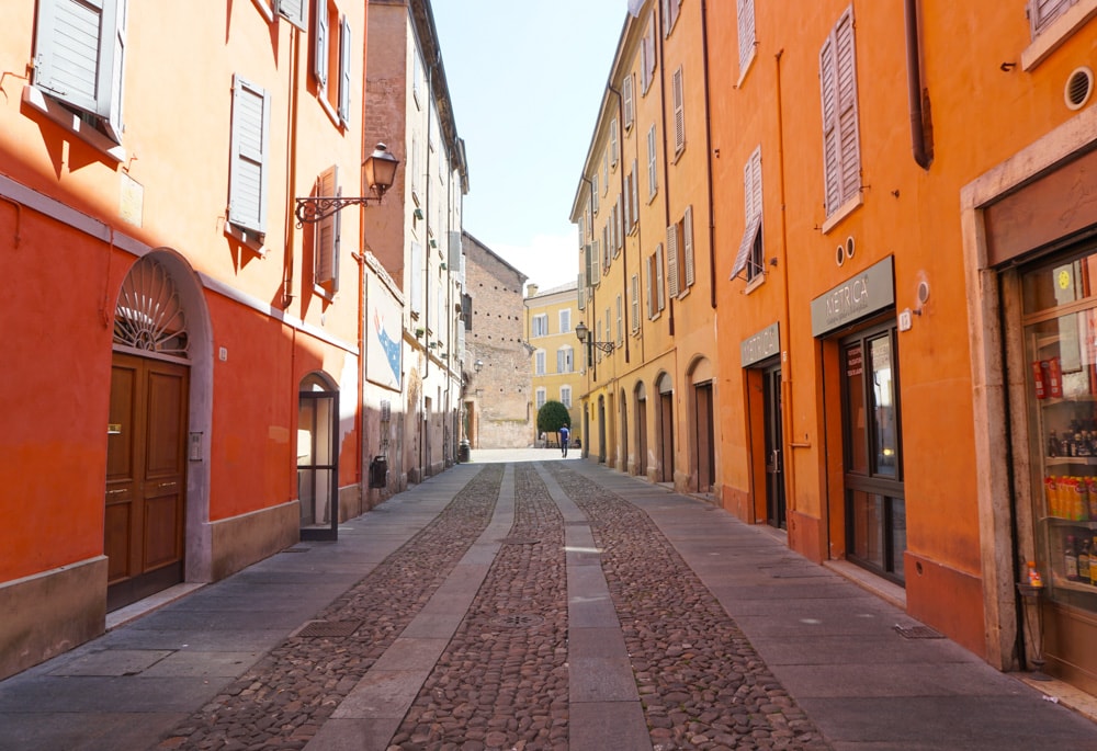 Street in Modena, Italy