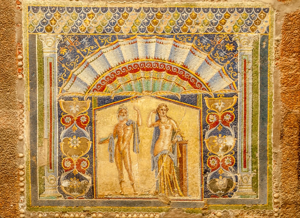 Mural Herculaneum Italy