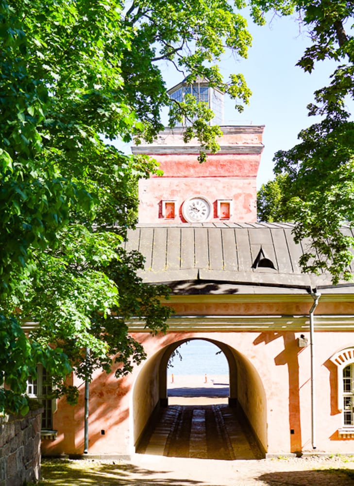 Gate at Suomenlinna, Helsinki, Finland