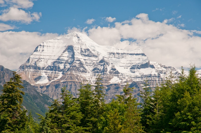 Mount Robson in the Canadian Rockies