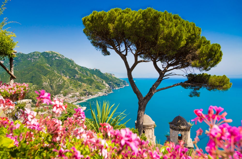 View from Ravello Italy