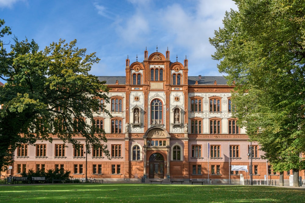 The University of Rostock Building should be on your list for your one day in Rostock