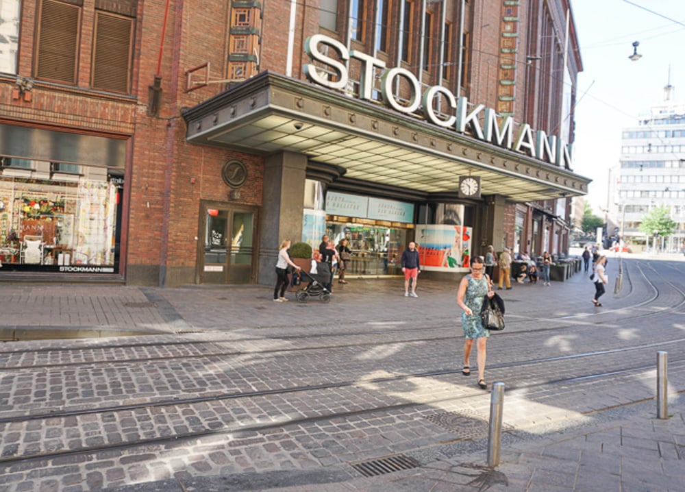 Stockmann Department Store in Helsinki, Finland