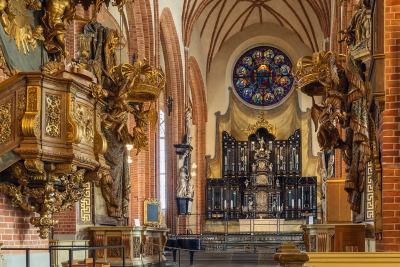 Interior of Stockholm Cathedral