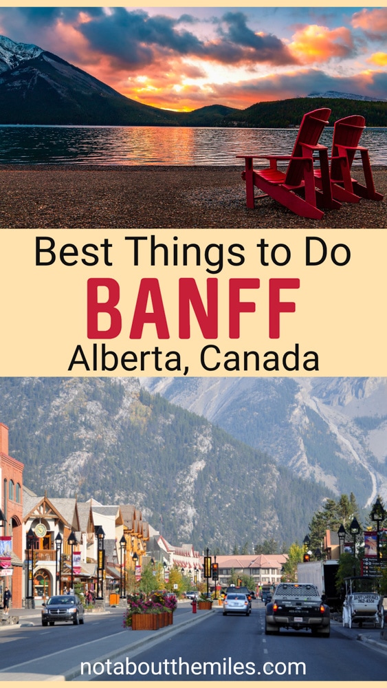 Discover the best things to do in Banff, in Alberta, Canada. Ride the scenic gondola, go hiking in the Canadian Rockies, and enjoy the stunning scenery. 
