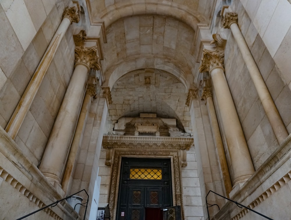 Entrance to the Split Cathedral