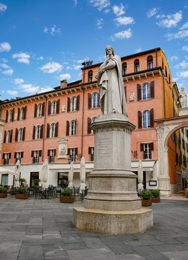 Piazza dei signori in Verona, Italy