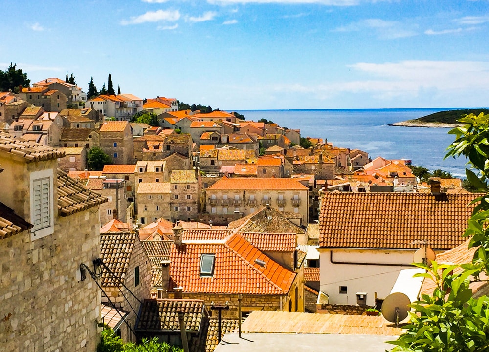 Hvar Town in Croatia