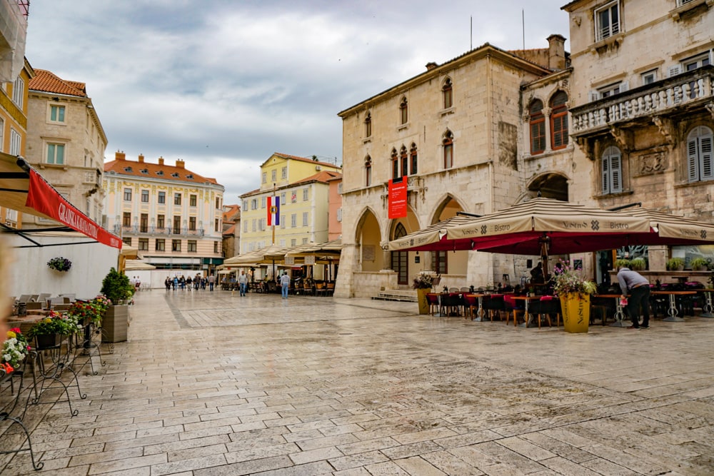 Narodni Trg in Split, Croatia