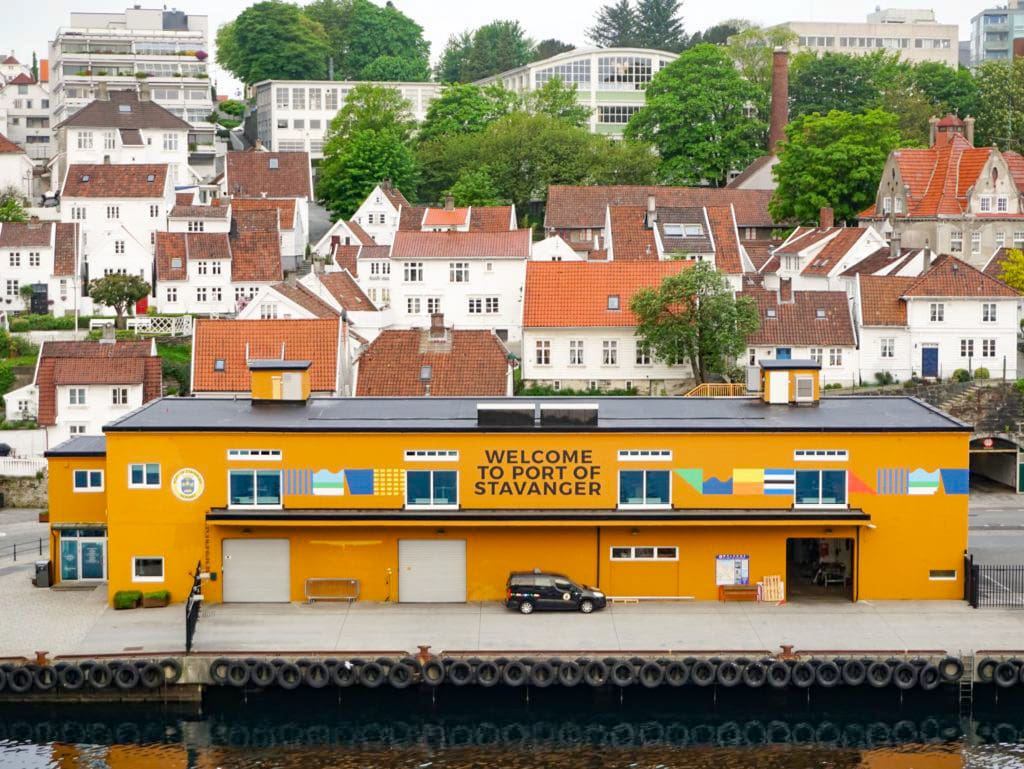 The Port of Stavanger Norway