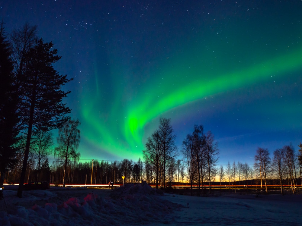 Northern Lights in Rovaniemi, Finland