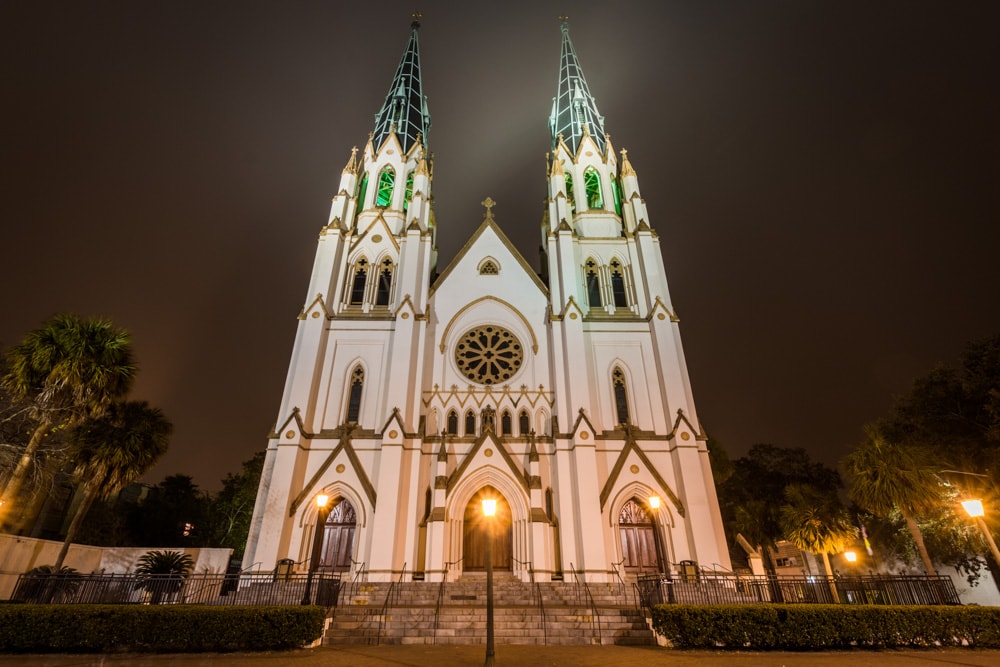 Cathedral Basilica of St. John the Baptist in Savannah, Georgia