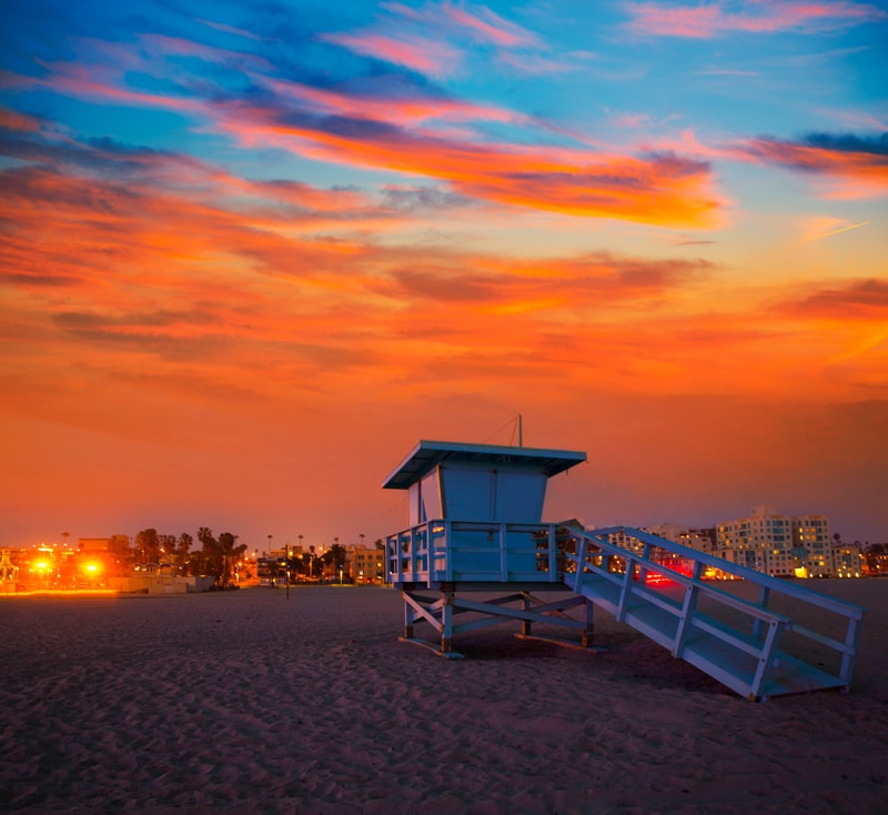 Santa Monica Beach California USA