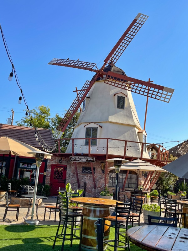 Windmill in Solvang, CA