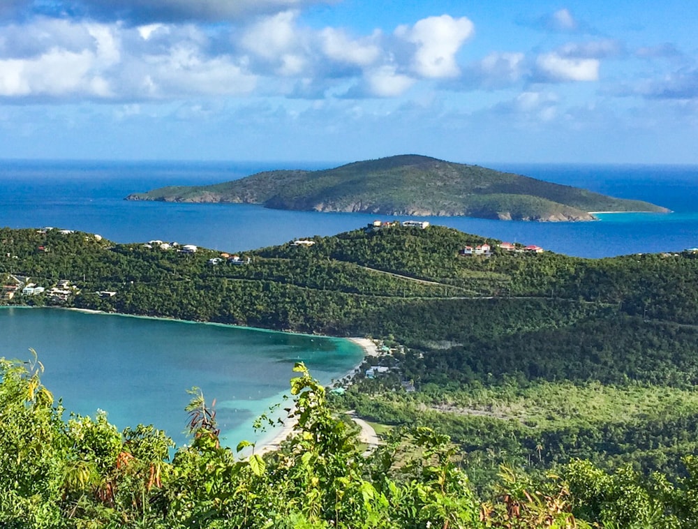 A view of Saint Thomas in the Caribbean