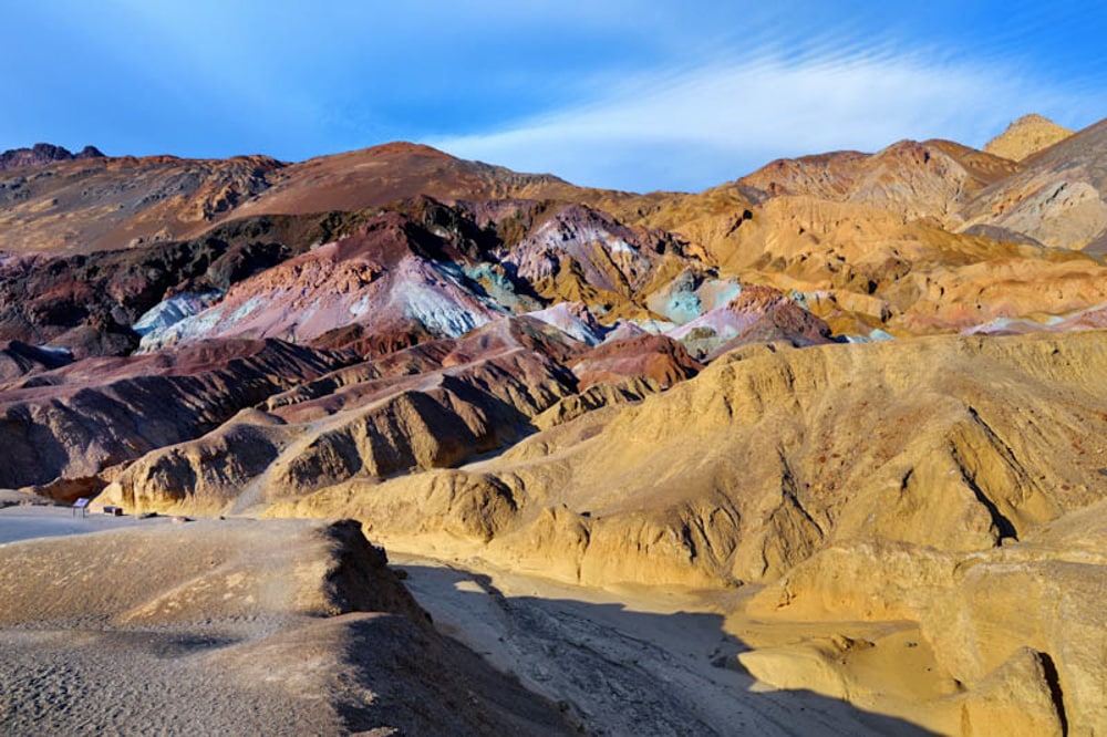 Artist's Palette at Death Valley National Park in California