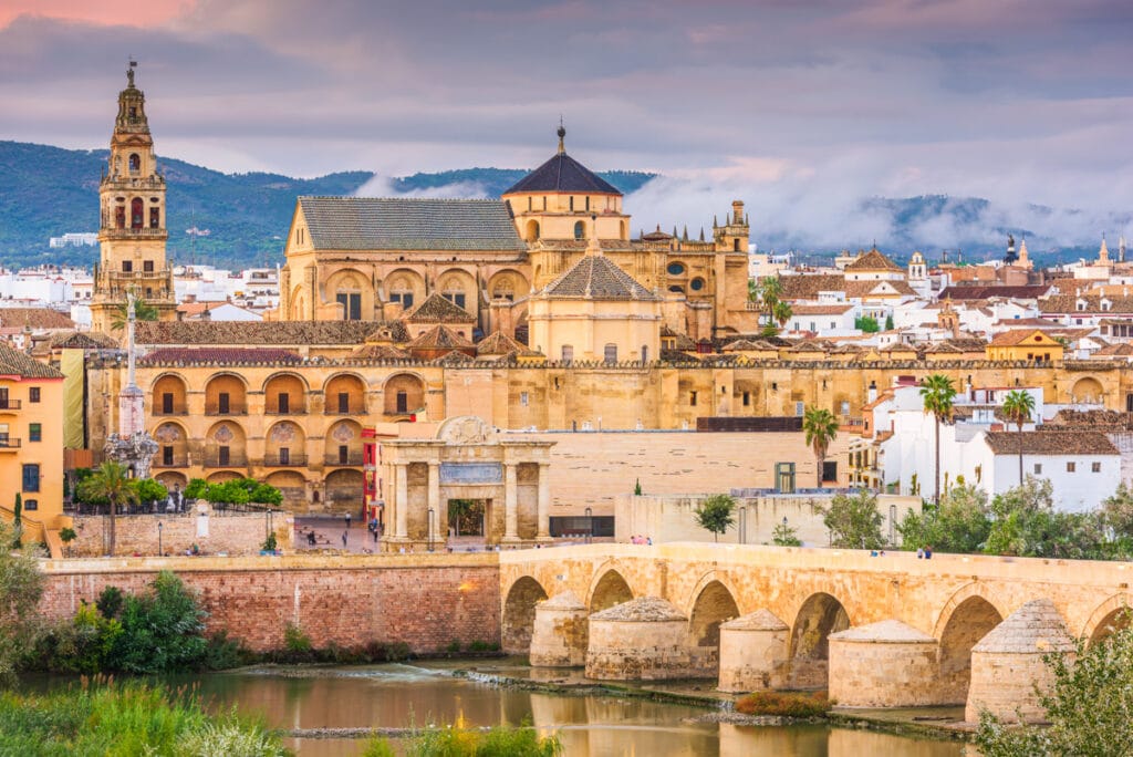 A view of the Mezquita in Cordoba, Spain