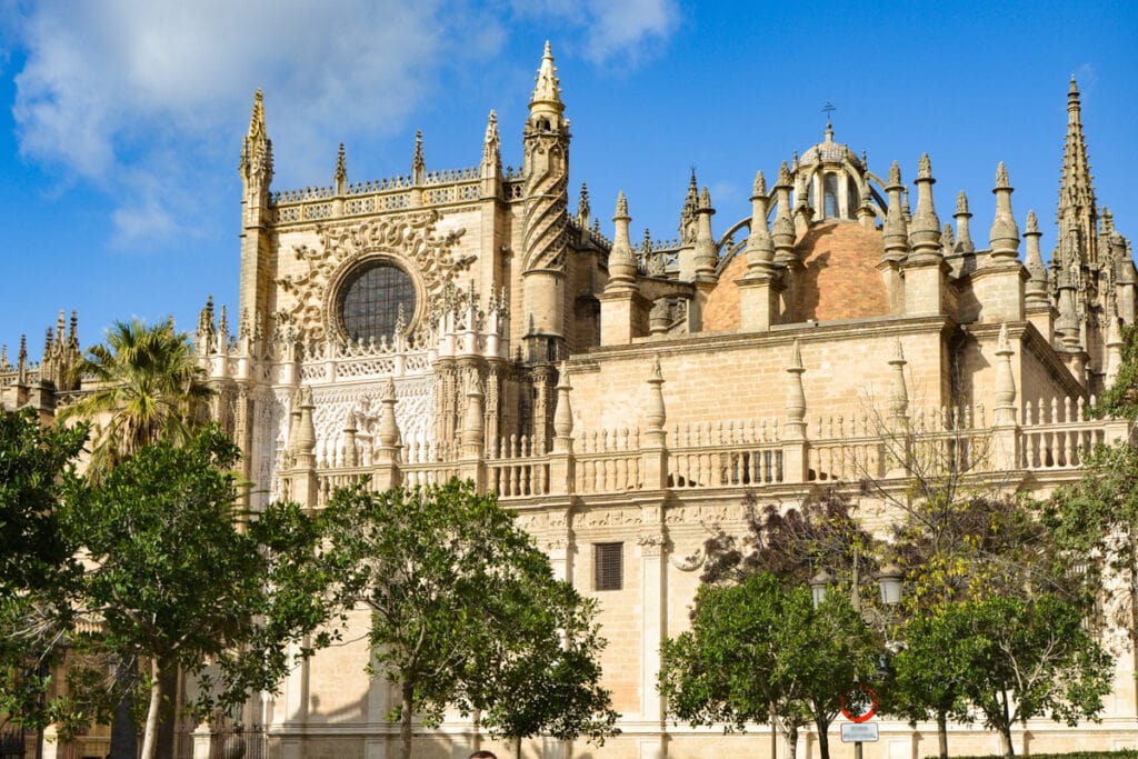 The Seville Cathedral in Spain