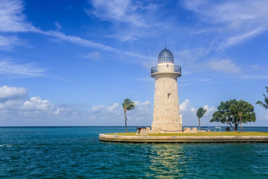 Boca Chita Lighthouse in Florida