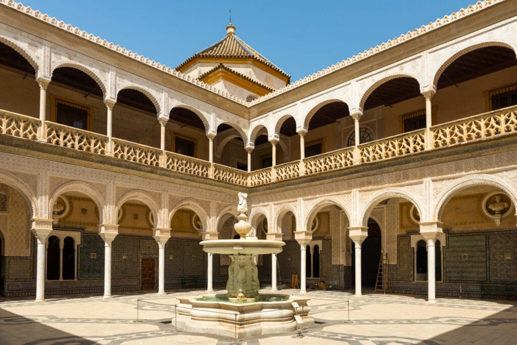The Casa de Pilatos in Seville Spain