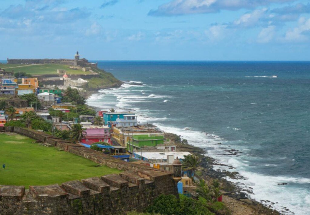 A view of Old San Juan, Puerto Rico