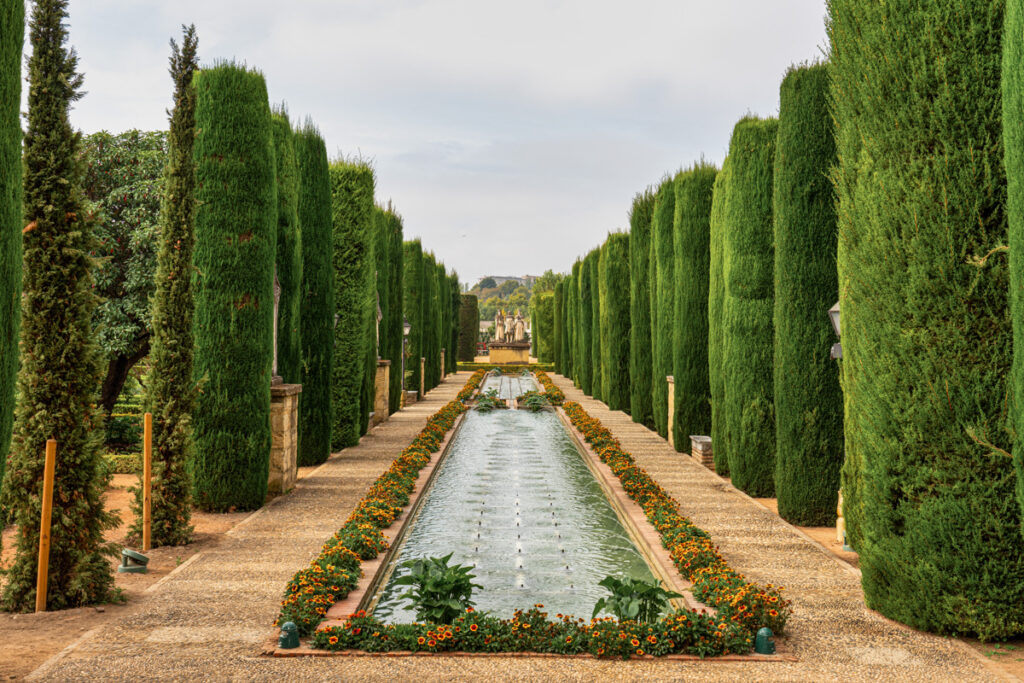 The Promenade of the Kings, Alcazar Gardens, Cordoba, Spain