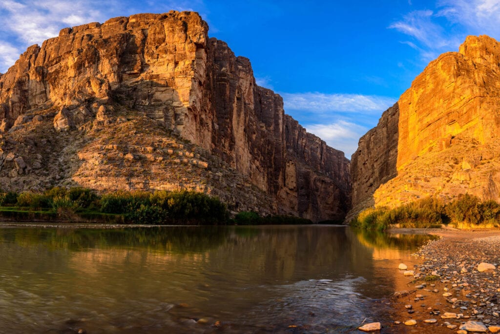 Floating the Santa Elena Canyon is a bucket-list item for many visitors to Big Bend NP, Texas
