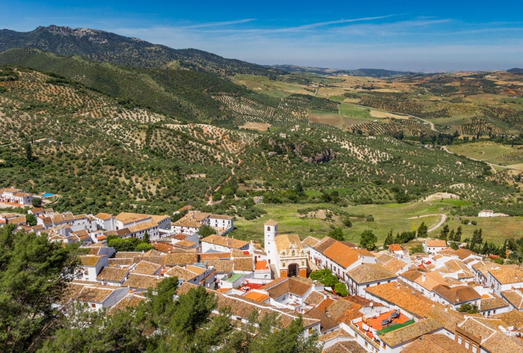Zahar de la Sierra in Andalusia, Spain