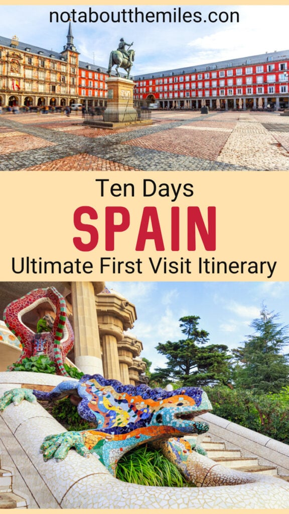 Discover the ultimate 10-day itinerary for Spain for first-time visitors! Explore Madrid, Barcelona, Seville and more on your trip with our in-depth day-by-day itinerary. 