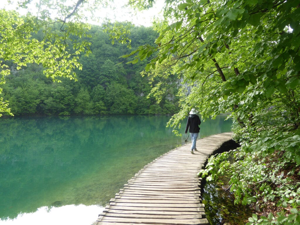 Boardwalk Trail at Plitvice Lakes National Park, Croatia